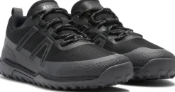 Hiking Shoes & Boots|Walking Shoes-Xero Shoes Womens Scrambler Trail Low WP Shoe - Black-Asphalt