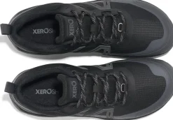 Hiking Shoes & Boots|Walking Shoes-Xero Shoes Womens Scrambler Trail Low WP Shoe - Black-Asphalt