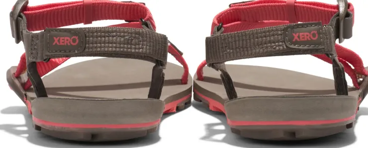 Hiking Shoes & Boots|Sandals-Xero Shoes Womens Z-Trail EV Sandals - Sunset Coral-Morel