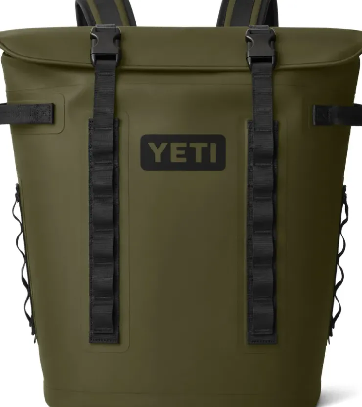Cool Boxes & Accessories|Cool Boxes & Accessories-Yeti Hopper Backpack M20 Soft Cooler - Olive