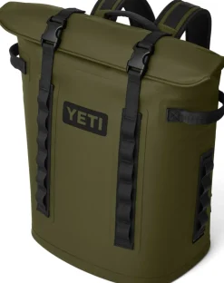 Cool Boxes & Accessories|Cool Boxes & Accessories-Yeti Hopper Backpack M20 Soft Cooler - Olive