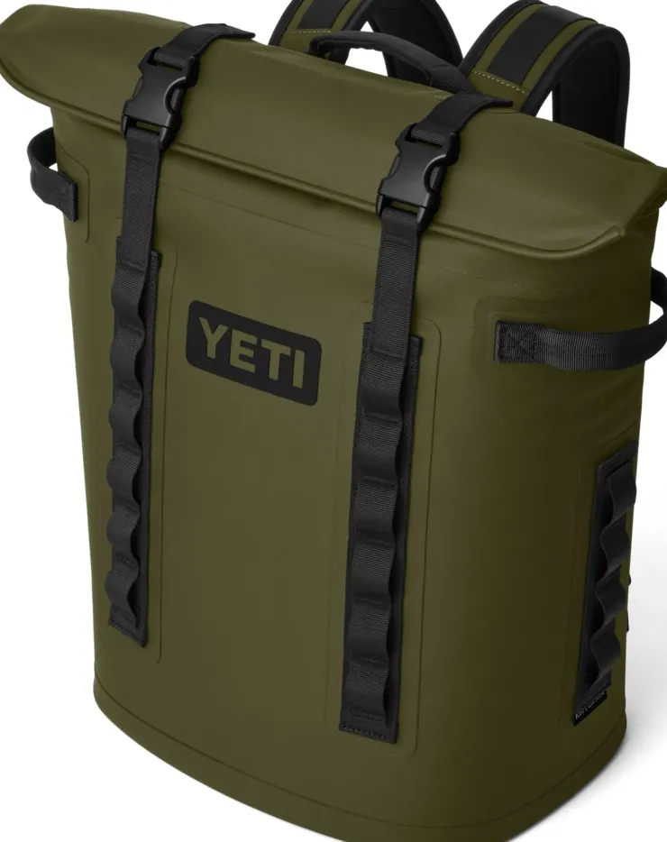 Cool Boxes & Accessories|Cool Boxes & Accessories-Yeti Hopper Backpack M20 Soft Cooler - Olive