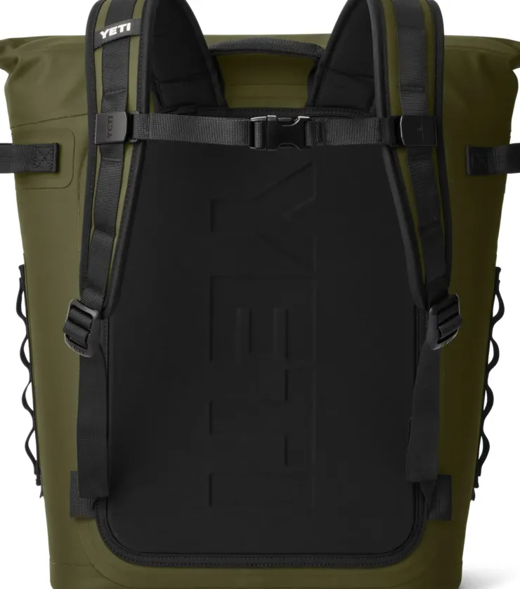 Cool Boxes & Accessories|Cool Boxes & Accessories-Yeti Hopper Backpack M20 Soft Cooler - Olive