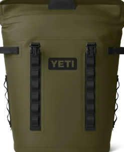 Cool Boxes & Accessories|Cool Boxes & Accessories-Yeti Hopper Backpack M20 Soft Cooler - Olive