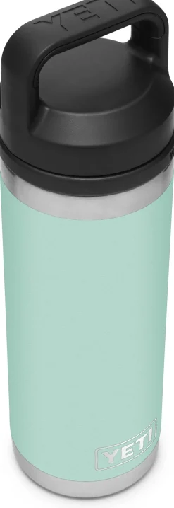 Water Bottles-Yeti Rambler 18oz Bottle - Seafoam