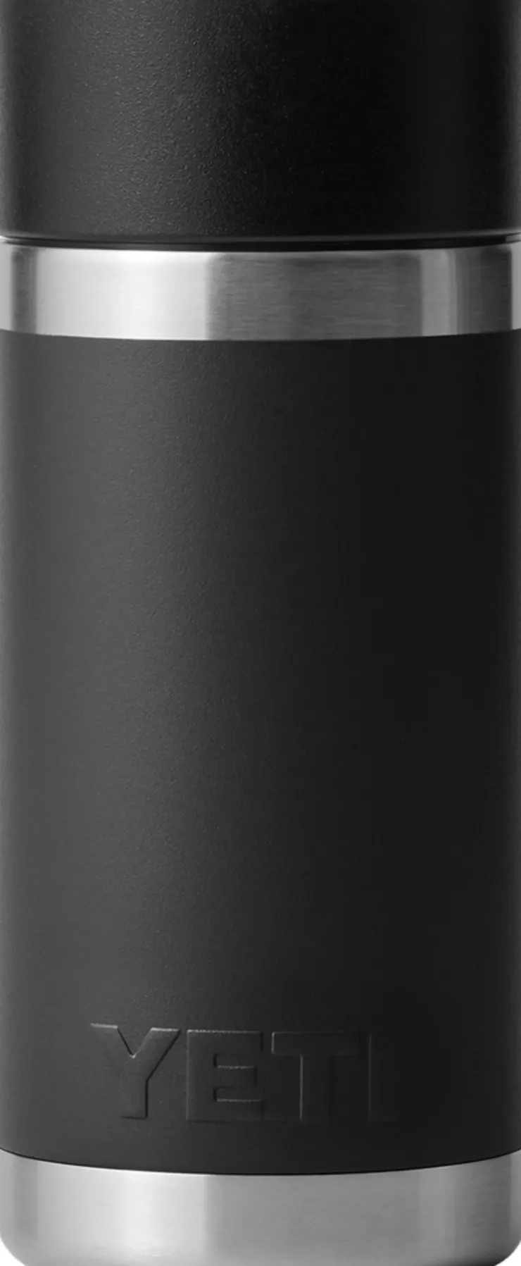 Coffee Mugs & Flasks-Yeti Rambler 12oz HotShot Bottle - Black