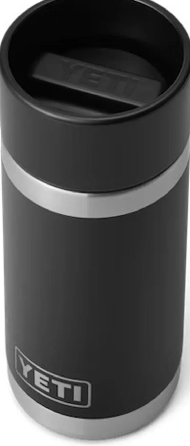 Coffee Mugs & Flasks-Yeti Rambler 12oz HotShot Bottle - Black