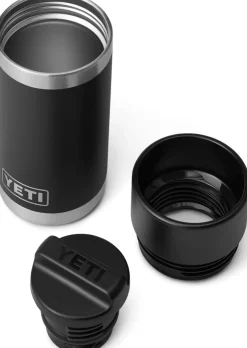 Coffee Mugs & Flasks-Yeti Rambler 12oz HotShot Bottle - Black