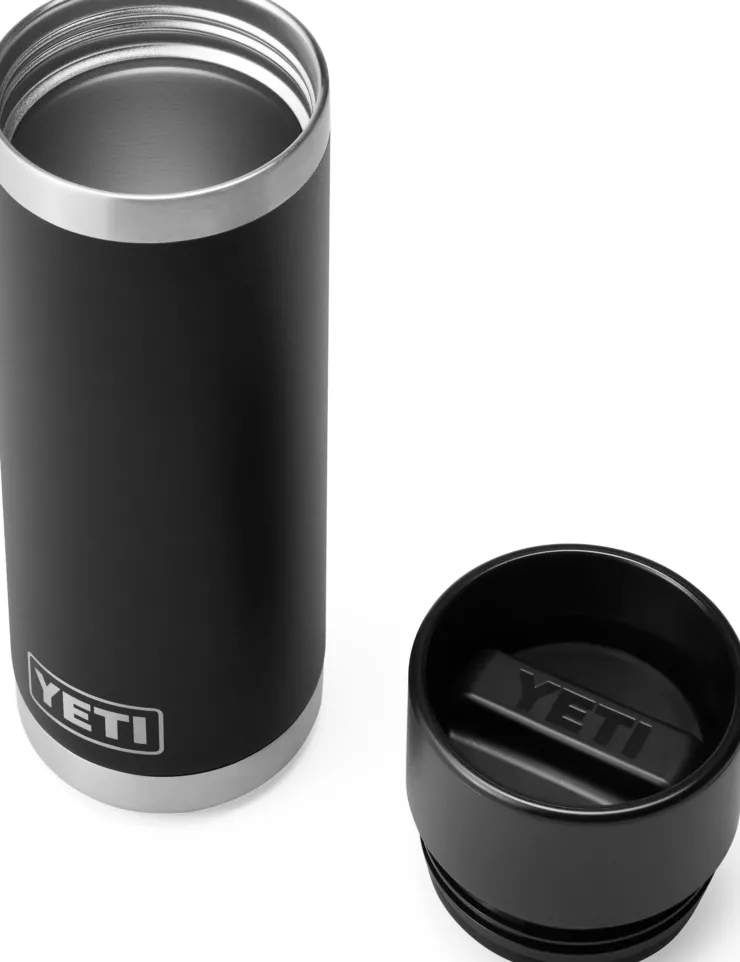 Coffee Mugs & Flasks-Yeti Rambler 18oz HotShot Bottle - Black