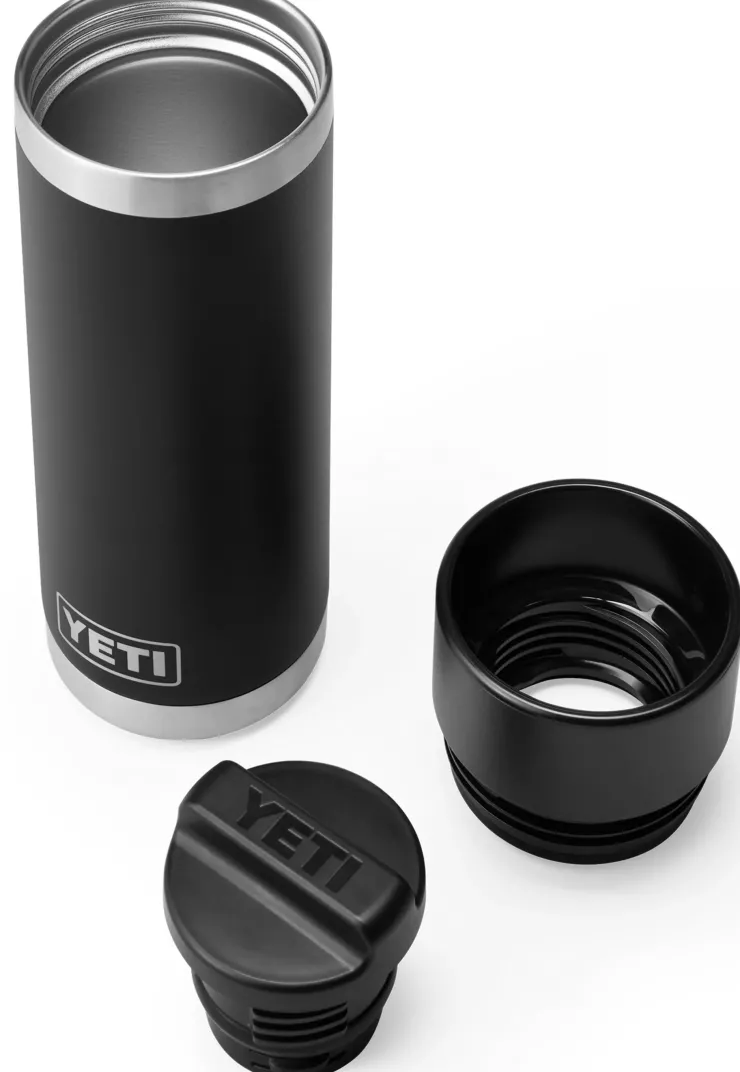 Coffee Mugs & Flasks-Yeti Rambler 18oz HotShot Bottle - Black