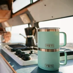 Coffee Mugs & Flasks-Yeti Rambler 10oz Mug - Seafoam