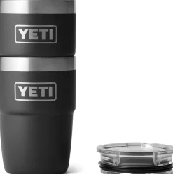 Coffee Mugs & Flasks-Yeti Rambler 8oz Stackable Cup - Black