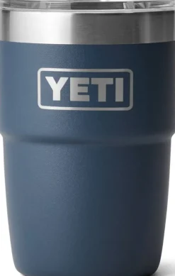 Coffee Mugs & Flasks-Yeti Rambler 8oz Stackable Cup - Navy