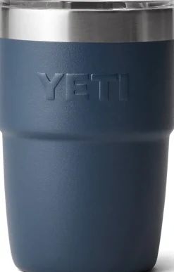 Coffee Mugs & Flasks-Yeti Rambler 8oz Stackable Cup - Navy