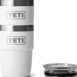 Coffee Mugs & Flasks-Yeti Rambler 8oz Stackable Cup - White