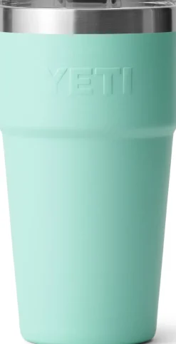Coffee Mugs & Flasks-Yeti Rambler 20oz Stackable Cup - Seafoam