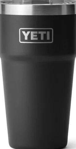 Coffee Mugs & Flasks-Yeti Rambler 20oz Stackable Cup - Black