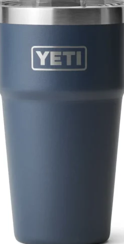 Coffee Mugs & Flasks-Yeti Rambler 20oz Stackable Cup - Navy