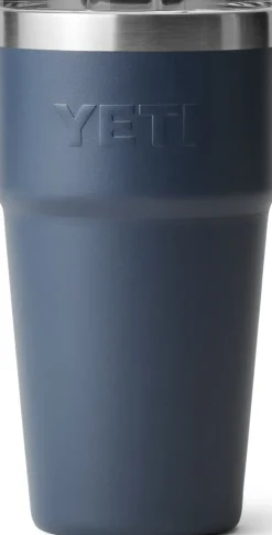Coffee Mugs & Flasks-Yeti Rambler 20oz Stackable Cup - Navy