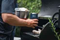 Coffee Mugs & Flasks-Yeti Rambler 20oz Stackable Cup - Navy