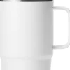 Coffee Mugs & Flasks-Yeti Rambler 25oz Straw Mug - White