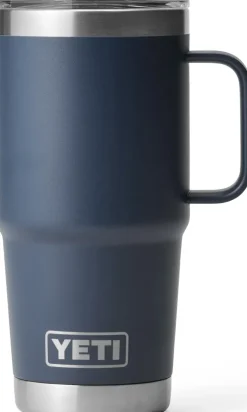 Coffee Mugs & Flasks-Yeti Rambler 20oz Travel Mug - Navy