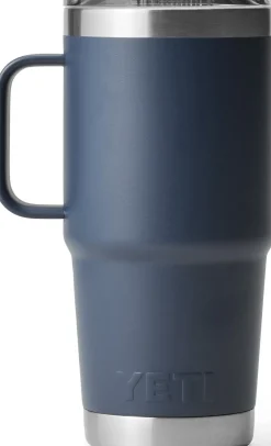 Coffee Mugs & Flasks-Yeti Rambler 20oz Travel Mug - Navy