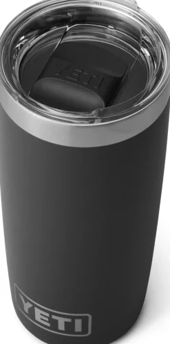 Coffee Mugs & Flasks-Yeti Rambler 10oz Tumbler - Black